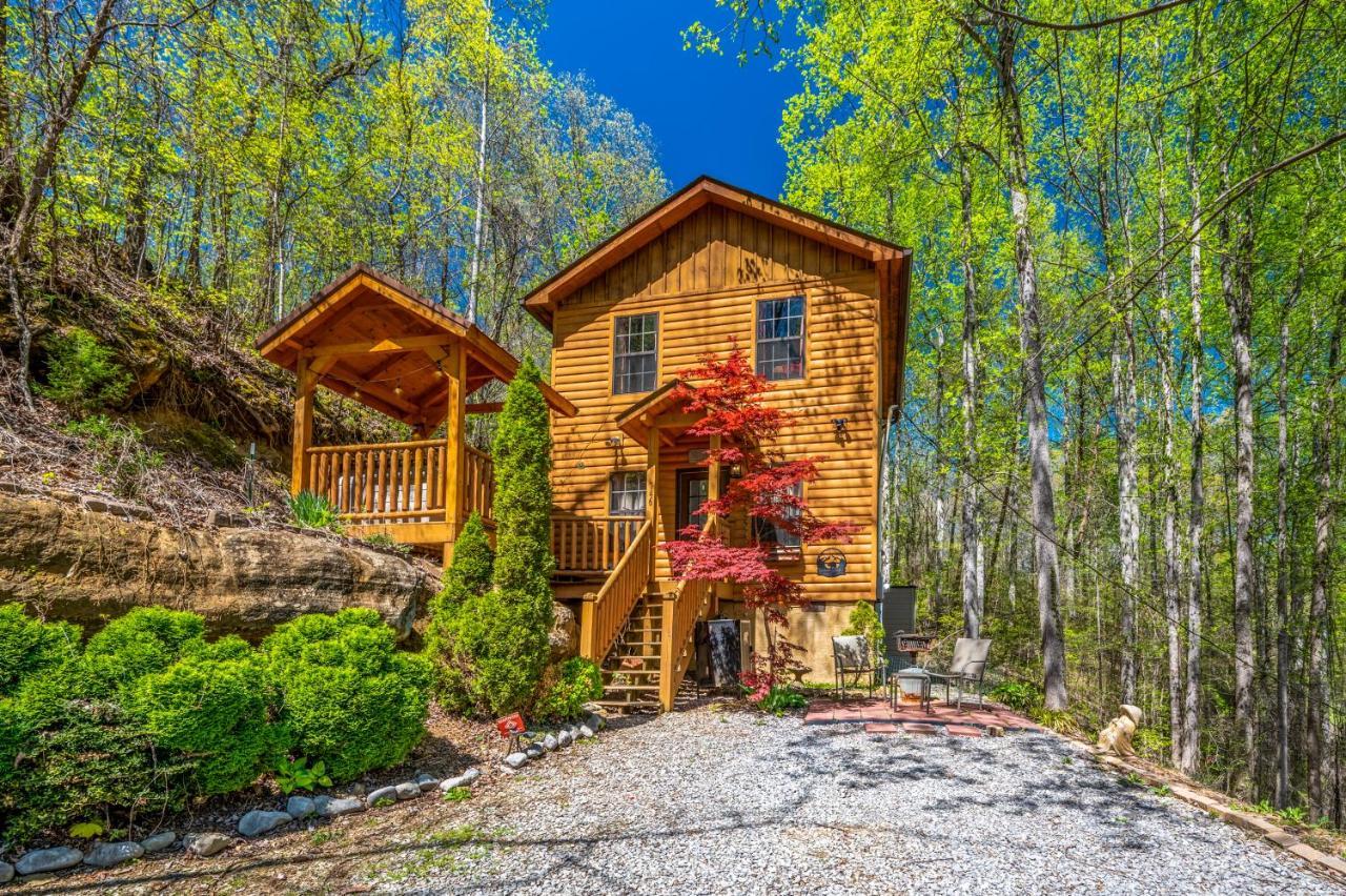 Permanent Vacation-Private Honeymoon Cabin With Hot Tub 塞维尔维尔 外观 照片